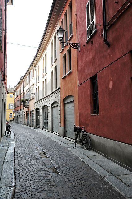 Piacenza, Italy Yellow Brick Road, Italy, Road