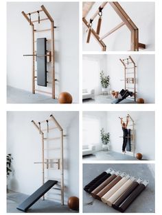 Rooftop Gym, Small Home Gyms, Home Made Gym, Home Gym Basement, Dream Home Gym, Mini Gym, Home Gym Garage, Home Decor Apartment, Workout Room Home