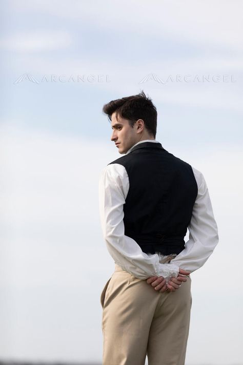 Fantasy Sailor Outfit Male, 1800s Aesthetic Male, 1800s Fashion Men, Regency Man, Victorian Male, 1800s Men, Lebanese Men, 1800s Aesthetic, Regency Aesthetic