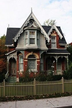 Lovely Old Dear. Dr Room, Unusual Houses, Victorian Style House, Storybook Homes, Victorian Style Homes, Victorian Mansions, This Old House, Victorian Houses, Victorian Architecture