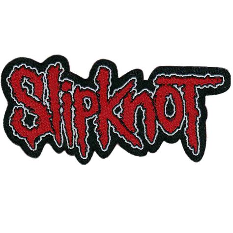 Slipknot Red Logo Cut Out Patch Slipknot Logo, Metal Band Logos, Slipknot Band, The Amity Affliction, Band Patches, Band Stickers, Arte Punk, Battle Jacket, Corey Taylor