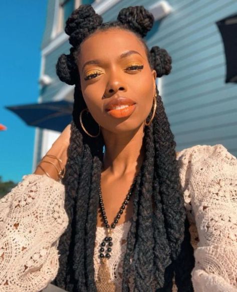 Braids For Black Women 2023, Braids For Black, Short Locs Hairstyles, Dreadlock Styles, Dreads Styles, Bantu Knots, Dreadlock Hairstyles, Braids For Black Women, Hair Crush