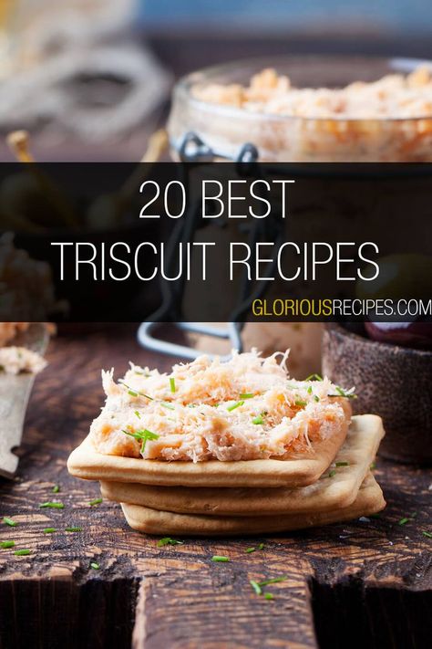 Triscuit Recipes Crackers Appetizers Ideas, Dip For Triscuit, Triscuit Snack Ideas, Recipes With Triscuits, Triscuits Appetizers, Cracker Appetizers Ideas, Triscuits Recipes, Triscuit Recipes Snacks, Triscuit Toppings