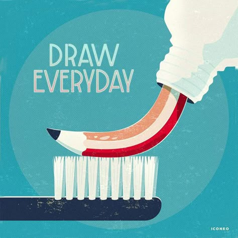 Draw Everyday, Arte Jazz, Poster Graphic Design, Art Et Illustration, Art And Illustration, Creative Posters, Creative Advertising, Photo Images, Funny Graphics