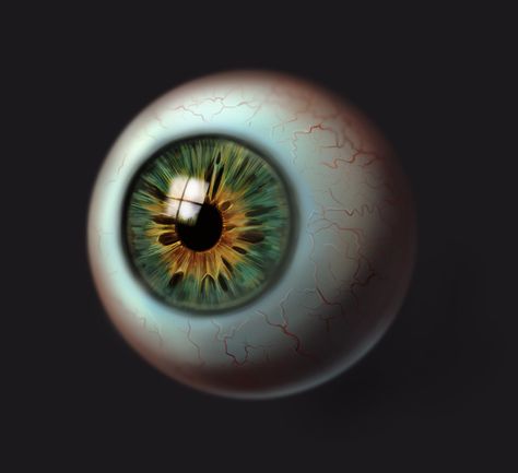 Eye Ball Drawings, Eyeball Creature, Haunting Artwork, Eyeball Drawing, Flash Drawing, Creepy Masks, Digital Art Journal, Eye Balls, 3d Eye