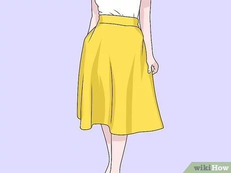 How to Style and Wear Midi Skirts when You're Petite - wikiHow Skirt Length For Petite Women, Midi A Line Skirt Outfits, A Line Midi Skirt Outfit, Formal Skirts, A Line Skirt Outfits, Petite Midi Skirt, Styling Skirts, Aline Midi Skirt, Outfits For Petite