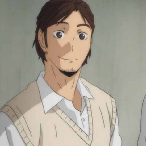 Haikyuu!! x Reader Oneshots - azumane asahi | that smile - Wattpad Asahi Pfp Haikyuu, Asahi Hair Down, Asahi Azumane Icons, Haikyu Asahi, Haikyuu Matching Icons, Haikyuu Asahi, Asahi Haikyuu, Azumane Asahi, Haikyuu X Reader