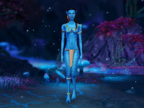 Sims 4 — Neytiri Avatar Body (outfit) by KikiSimLive — I created Neytiri from Avatar. The body is a full body outfit. Sims 4 Cc Movie Characters, Sims4 Avatar Cc, Avatar The Way Of Water Sims 4 Cc, Sims4 Avatar, Sims 4 Cc Avatar Skin, Sims Avatar Cc, Sims 4 Cc Avatar Clothes, Avatar Cc Sims 4, Sims Avatar