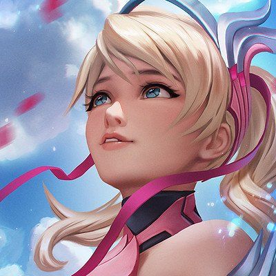 ArtStation - Lisa Buijteweg Pink Mercy, Mercy Overwatch, Overwatch Fan Art, Childhood Games, Overwatch 2, Super Happy, New Skin, Game Show, Overwatch