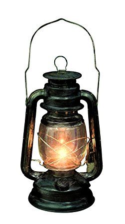 Rustic Old Fashioned Light Up Lantern Old Lanterns, Halloween Lanterns, Incandescent Light Bulb, Old Lamps, Scary Halloween Decorations, Metal Lanterns, Camping Lanterns, Kerosene Lamp, Lanterns Decor