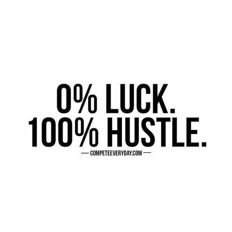 0% Luck 100% Hustle! MAke it happen people! #thebossladenterprises Hustle Quotes, Boss Babe Quotes, Babe Quotes, Sunday Quotes, Boss Quotes, Stay Positive, Sport Motivation, Work Quotes, Entrepreneur Quotes