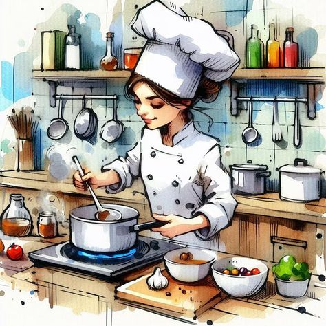 Premium Photo | The Hidden Chef A Glimpse into the Culinary World Cooking Drawing, Art Of Cooking, Video Mockup, Cooking Art, Event Food, Card Banner, Poster Invitation, Cartoon Clip Art, Important Dates