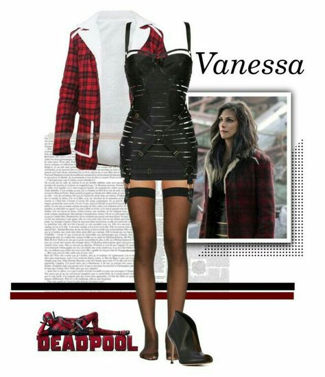 Vanessa Costume, Vanessa Carlysle, Future Costume, Deadpool Costume, Couple Cosplay, Deadpool Marvel, Halloween Idea, Morena Baccarin, Party Hardy