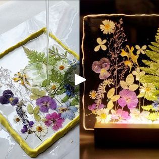 15M views · 40K reactions | Making a Creative Resin Lamp 😍💫 ! | Making a Creative Resin Lamp 😍💫 ! | By Simple | Facebook