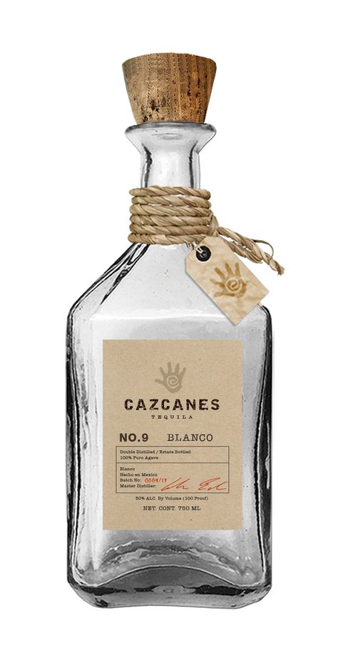 Cazcanes Tequila Cool Liquor Bottles, Mezcal Branding, Tequila Aesthetic, Tequila Label, Tequila Design, Best Tequila, Wild Yeast, Bottle Label Design, Soft Wallpaper