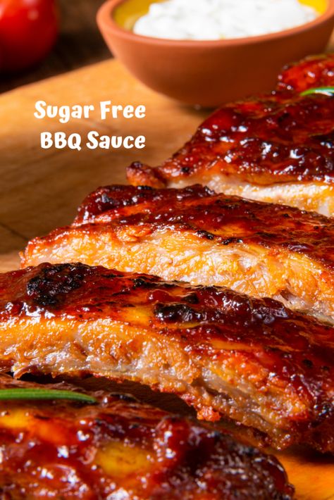 I am trying to watch my sugar intake and it seems that sugar is in EVERYTHING! From drinks to bread and even BBQ Sauce. I can’t give up everything, like BBQ, so I created a sugar free BBQ Sauce recipe that tastes amazing, has less guilt and is low carb for the win. This Sugar […] Diabet Food, Homemade Sugar Free Bbq Sauce, Keto Barbecue Sauce, Sugar Free Bbq Sauce Recipe, Sugar Free Sauces, Low Sugar Bbq Sauce, Sugar Free Barbecue Sauce, Sugar Free Bbq Sauce, Pulled Pork Sauce