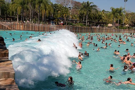 Fun Vacations, Dorney Park, Installation Architecture, Water Theme Park, Hershey Park, Disney Florida, Dark Photo, Blizzard Beach, Wave Pool