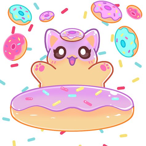 Cute Kawaii Animals Drawing, Aphmau Merch, Aphmau Wallpaper, Aphmau Youtube, Aphmau Pictures, Internet World, Cute Dragon Drawing, Donut Cat, Aphmau Characters