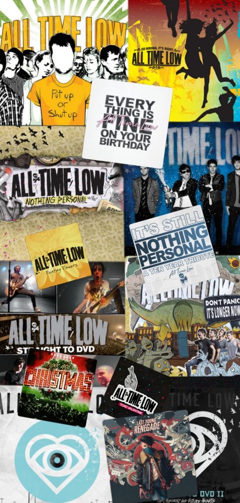 All Time Low Wallpaper, All Time Low Lyrics, Guitar Designs, Nothing Personal, Happy Birthday Frame, Im Falling, Wrong Time, All Time Low, Painting Flowers