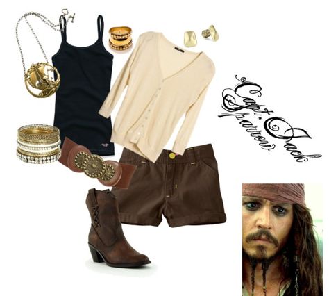 "Jack Sparrow Inspired Outfit" by disneydiva305 ❤ liked on Polyvore Jack Sparrow Disneybound, Jack Sparrow Inspired Outfit, Jack Sparrow Outfit, Outfit Female, Disney Bounding, Red Headband, Disney Bound Outfits, Halloween 2023, Jack Sparrow