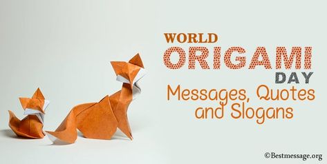 Unique Origami Instagram captions and World Origami Day Messages. Lovely Origami Day Quotes and Origami slogans Origami Quotes Words, Origami Quotes, Origami Day, Unique Origami, Insurance Sales, Farmers Insurance, Dog Insurance, Messages Quotes, Wishes Messages