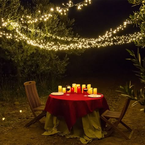 Cena romántica en el campo Romantic Dinner Setting, Romantic Dinner Decoration, Romantic Backyard, Outdoor Date, Romantic Date Night Ideas, Romantic Dinner For Two, Romantic Surprise, Cute Date Ideas, Romantic Room