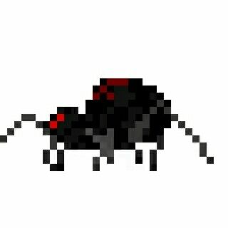 Spider Pixel Art, Scary Pixel Art, Spider Animation, Creepy Pixel Art, Rpg Sprites, Pixel Platformer, Spider Character, Slime Games, Ginger Jam