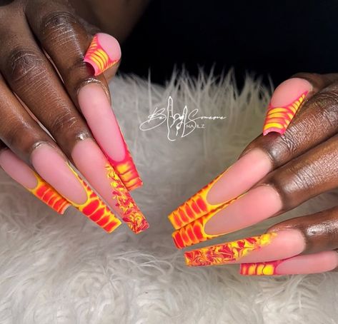 Neon Crocodile Nails, Croc Pattern Nails, Croc Design Nails, Croc Nail Design, Croc Nails, Nails Neon, Color Fits, Exotic Nails, Nail Patterns