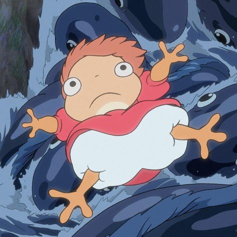 Ponyo Pfp, Ghibli Pfp, Ghibli Core, Ghibli Ponyo, Studio Ghilbi, Personajes Studio Ghibli, Studio Ghibli Characters, Ghibli Artwork, Studio Ghibli Movies