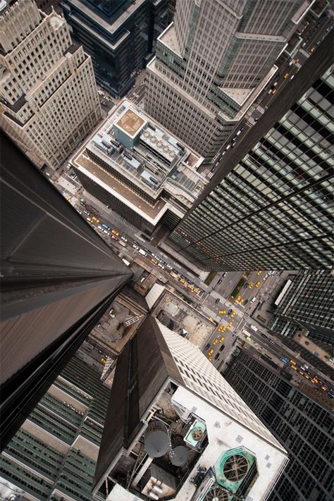 Intersection (NYC) by Navid Baraty in Photography Photo New York, Voyage New York, Empire State Of Mind, Aerial Photograph, Alternative Apparel, Tableau Design, Concrete Jungle, Rooftops, I ❤ Ny