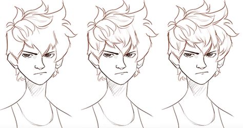 Draw Messy Hair, Messy Hair Drawing, Hair Drawing Male, Boy Hair Drawing, Messy Hair Boy, Drawing Male Hair, Anime Hairstyles Male, Drawing Male, Male Hairstyles