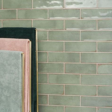 Artmore Tile Coronado 33-Pack Green 4-in x 12-in Polished Ceramic Encaustic Wall Tile in the Tile department at Lowes.com Backsplash Wall, Countryside Style, Tiles For Wall, Polish Ceramics, Glazed Ceramic Tile, Ceramic Subway Tile, Subway Tile Backsplash, Accent Tile, Green Tile