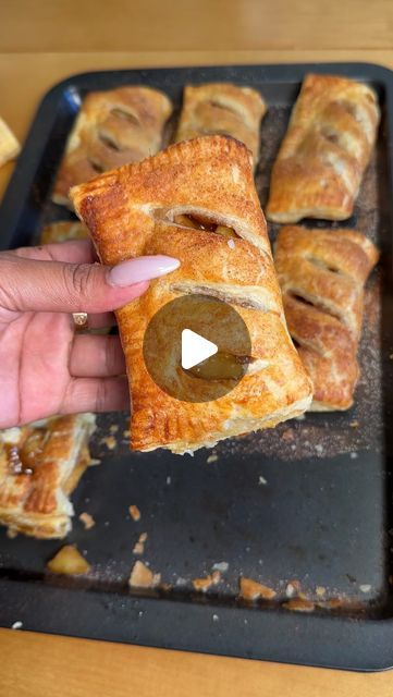 Toni Chapman on Instagram: "#ALDIPartner Fall is my favorite season of all time and to kick off the next few months of delicious, yummy recipes I wanted to share an easy peasy fav of mine, these apple hand pies. 💚Shopping for everything I needed at @ALDIusa made the experience so enjoyable. Using granny smith apples, puff pastry and some delicious Sundae Shoppe Vanilla Bean 🫘 ice cream, I have a fall dessert that I’ll be eating every day hehehe. 

 
Try it out and lmk what you think, and ofc shop all of your favorite fall faves at ALDI! #ALDILove 
 
Ingredients: 
-4 Granny Smith apples, peeled, cored, and diced x 
-1/2 cup granulated brown sugar -Additional spices: 1 tsp ground cinnamon and ¼ teaspoon ground nutmeg 
-2 sheets puff pastry, thawed -1 egg, beaten (for egg wash)
-2 tbsps of Apple With Puff Pastry Recipe, Apple Pie Puff Pastry Recipes, Apple Danish Puff Pastry, Puff Pastry Apple Recipes, Recipes Using Puff Pastry Sheets, Apple Puff Pastry Recipes, Apple Pie Puff Pastry, Puff Pastry Hand Pies, Apple Pie Turnovers