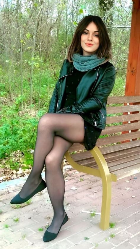 @jacko0023 on Tumblr Fitted Black Casual Hosiery, Casual Fitted Black Hosiery, Black Full-length Hosiery For Winter, Black Panty Hose With Skirt, Black Pantyhose Black Skirt, Pantyhose Outfit Winter, Pantyhose Outfit, Colored Tights Outfit, Tights Outfits