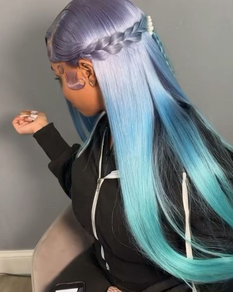 Perfect Lavender Hair Ideas for All Seasons Lavender Hair Ideas, Knot Less Braids, Lavender Hair Color Ideas, Sag Season, Vixen Sew In, Extensions For Short Hair, Afrocentric Clothing, Sew In Wig, Exotic Hairstyles