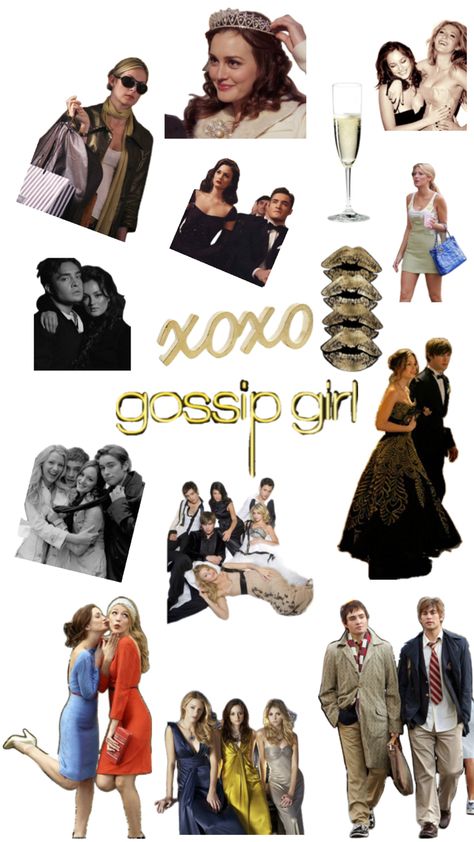 💋❤️ Xoxo Gossip Girl, Xoxo Gossip, Girl Stickers, Gossip Girl