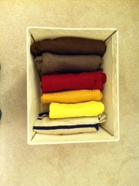 organize cardigans for women & men in open canvas storage bins Best Way To Store Cardigans, Cardigan Storage Ideas, Sweater Storage Containers, Ikea Bedroom Storage, Girls Bedroom Storage, Childrens Bedroom Storage, Bedroom Storage Cabinets, Bedroom Storage Chest, Best Closet Organization