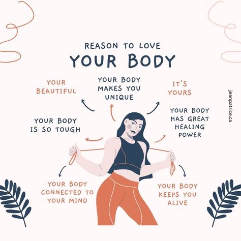 REASONS TO LOVE YOUR BODY #bosypositivism #loveyourself #loveyourbody #selflove #bodycare #loveyourselfmore #bodygoals #positivemindset Confident Boosters, Unrealistic Beauty Standards, Insta Board, How To Look Attractive, Body Chart, Body Positive Quotes, Love Your Body, Look Attractive, Mind Set