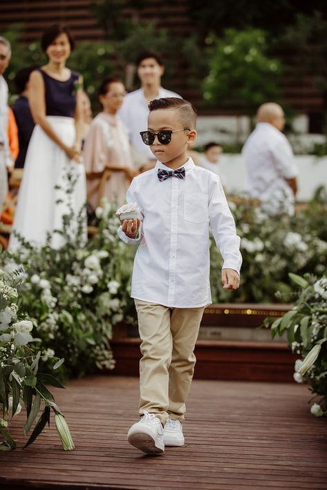 Kids Beach Wedding Outfits Boys, Kids Wedding Outfits Boys, Casual Wedding Outfit, The Wedding Bliss, Casual Groom Attire, Kids Wedding Outfits, Wedding Outfit For Boys, Beach Wedding Outfit, Junior Groomsmen