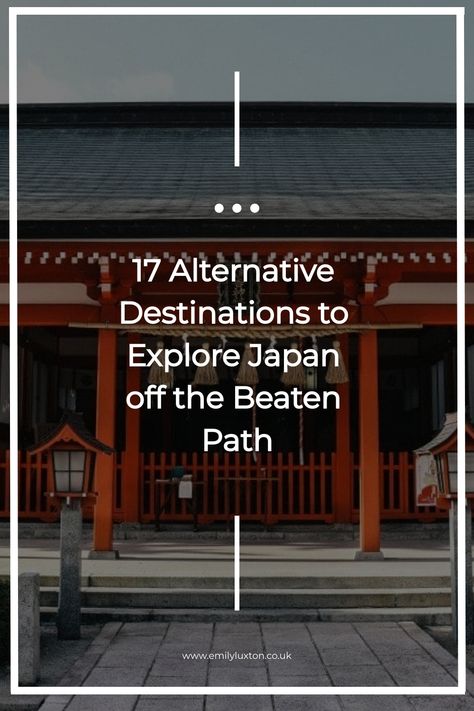 A bunch of awesome travel bloggers share their recommendations for exploring Japan off the beaten path. Add these destinations to your Japan itinerary! Okinawa Beach, Off The Beaten Path Travel, Japan Itinerary, Backpacking Asia, Japan Travel Tips, Wakayama, Travel Japan, Solo Female Travel, Traditional Architecture