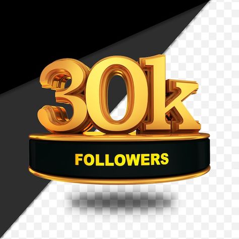 30k follower golden text transparent | Premium Psd #Freepik #psd #thank-you-post #follow #typography-banner #congratulations 20k Followers Tiktok, 20k Followers Background, 20k Followers Instagram, 20 K Followers, 10 K Followers, 10k Instagram Followers, Black Love Artwork, Durga Photo, Phoenix Images