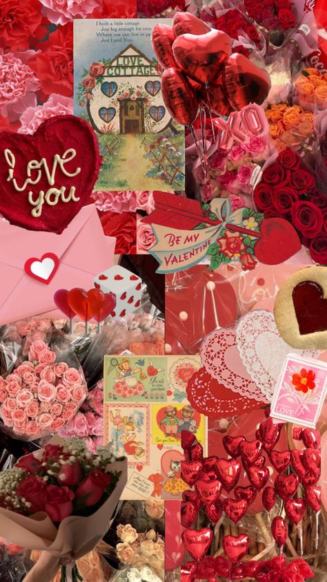 Valentines 💓💓#happyvalentinesday #valentine #valentinesday #love #heart Valentines Day Collage Wallpaper, Valentine’s Day Collage, Grunge Valentines Aesthetic, Vintage Valentines Day Aesthetic, Happy Valentines Day Aesthetic, Valentines Day Aesthetic Vintage, February Wallpaper Aesthetic, Valentines Day Wallpaper Iphone, Valentines Collage