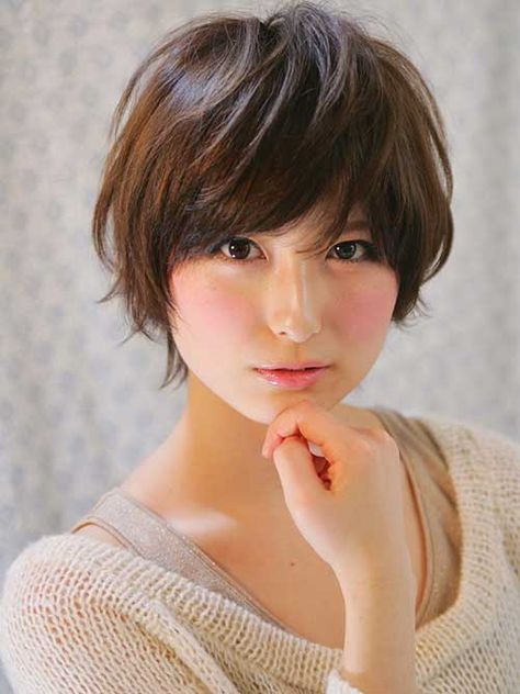 Pageboy Hairstyle, Pageboy Haircut, Japanese Short Hair, Boy Cut, Short Hair Pixie Cuts, Asian Short Hair, Haircut Inspiration, Short Hair Styles For Round Faces, Cute Hairstyles For Short Hair