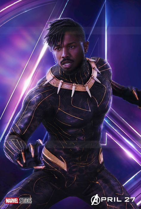 Killmonger Wallpaper, Erik Killmonger, Marvel Avengers Comics, Avengers Poster, Captain America Movie, Avengers Pictures, Avengers Film, Marvel Villains, Avengers Wallpaper