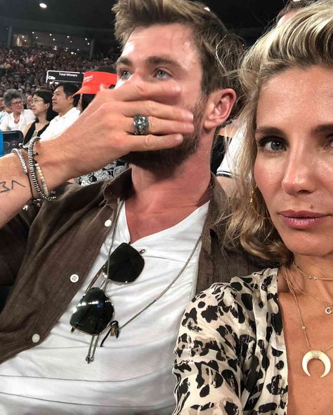 Chris Hemsworth and Elsa Pataky's Relationship Timeline Chris Hemsworth Wife, Chris Hemsworth And Elsa Pataky, Chris Hemsworth Thor, Relationship Timeline, Turning 40, Elsa Pataky, Australian Actors, Liam Hemsworth, Australian Open