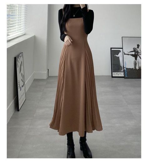 Stile Hijab, Korean Fashion Dress, Modest Fashion Outfits, 가을 패션, Mode Vintage, Casual Style Outfits, Rwby, Fashion Wear, Looks Vintage