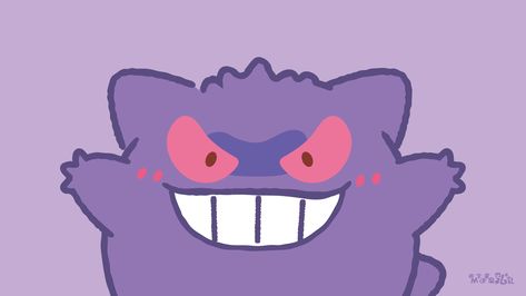 Cute Gengar, 1366x768 Wallpaper, 1366x768 Wallpaper Hd, Gengar Pokemon, Ghost Pokemon, Cute Laptop Wallpaper, Cute Headers, Cute Desktop Wallpaper, Cute Pokemon Wallpaper