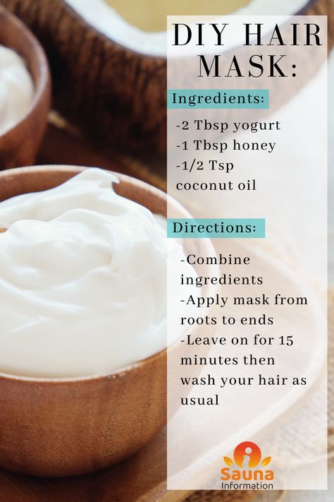 Want hydrated, shiny, smooth, and strong hair? Then this hair mask is perfect! Try it out the next time you feel like your hair needs an extra boost of nourishment. #saunainformation #sauna #infraredsauna #saunalove #saunalife #saunatime #selfcare #wellness #lifestyle #health #diyhairmask #diymask #haircare #diyhaircare #beauty #selfcaresunday Yogurt Hair Mask, Diy Yogurt, Wellness Lifestyle, Diy Hair Mask, Diy Hair Care, Infrared Sauna, Diy Mask, Strong Hair, Hair Mask