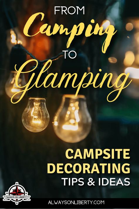 Camp Site Setup Ideas, Campground Patio Ideas, Campsite Fire Pit Ideas, Campground Fire Pit Ideas, Fire Pit Ideas Campground, Camping Trailer Outdoor Setup, Outdoor Cabin Decorating Ideas, Camper Fire Pit Ideas, Outdoor Camping Party Decor