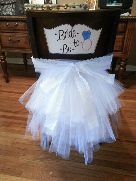 BRIDAL Chair Wedding Shower #decor #wedding #shower #bride #white Bridal Shower Bride Chair, Bride Chair, Bridal Shower Chair, Bridal Chair, Wedding Shower Decor, Brides Chair, Wedding Shower Decorations, Chair Decor, Shower Chair